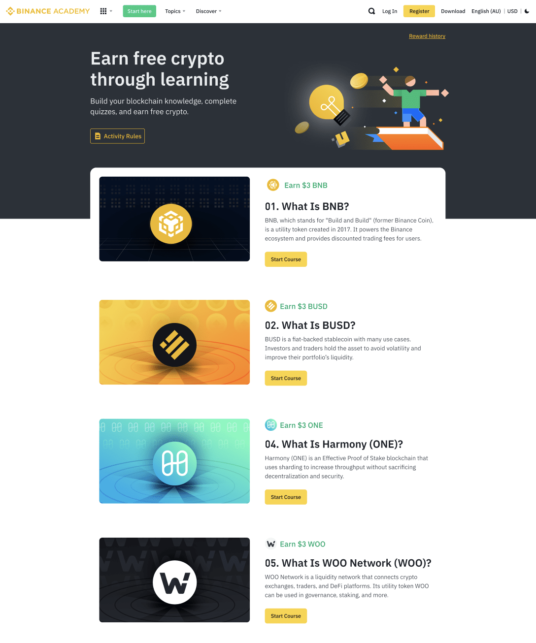 Binance Learn Earn